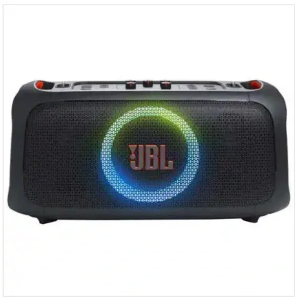 JBL Partybox On-The-Go Essential Rechargeable Splashproof Bluetooth Speaker - Picture 4 of 12